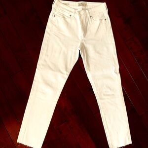 LUCKY BRAND White High Rise Jeans